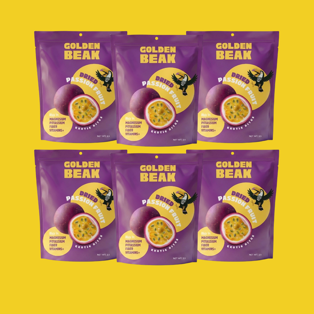 Golden Beak - Dried Passion Fruit (6-Pack)