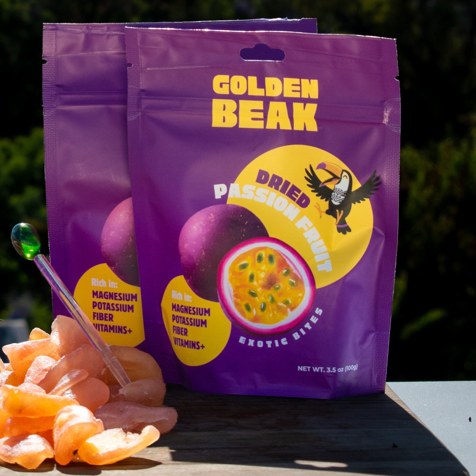 Golden Beak - Dried Passion Fruit (1 pack) Golden Beak